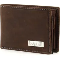 Bugatti City Line Coin Wallet Herren Geldbörse braun