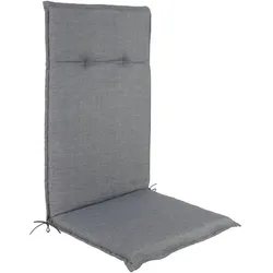 Sesselauflage Genf 2 Grau ca. 120x48x5cm