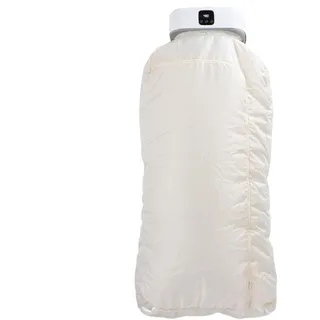 Wifehelper Tragbarer Wäschetrockner, 600W, ABS-Material, 28x21x11cm, Timer-Funktion, Fernbedienung, 2 Modi, Kompakt für Wohnungen und Reisen