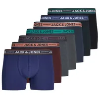 Jack & Jones Boxershorts JACDANIEL (7-St) blau|grau|schwarz XS