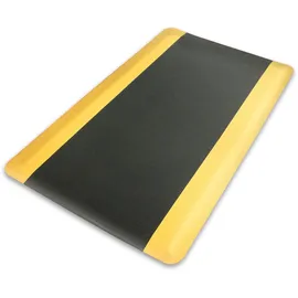 etm Anti-Ermüdungsmatte Soft-Tritt Schwarz-gelb