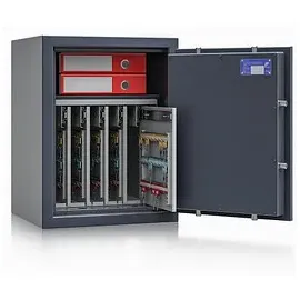 ISS safe4key Schlüsseltresor grau mit 280 Haken Doppelbartschloss