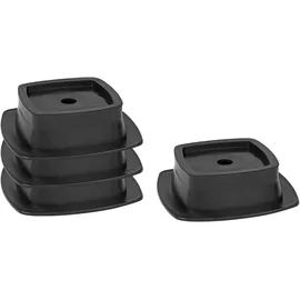 CALIMA Stützplatten 4 Stk. Schwarz