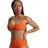 QUIKSILVER Badeshirt Nadora Orange XS Cup B