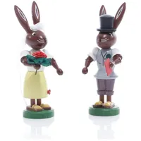 Erzgebirgische Holzwaren Thomas Preißler Osterfiguren Braut & Bräutigam Höhe