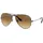 Ray-Ban Aviator Large Metal RB3025 004/51 58-14 gunmetal/light brown gradient