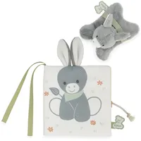 Kaloo – Bilderbuch – Bauernhoftiere + Mini-Kuscheltier – Visual Discovery Book – Mehrfarbig – 14 cm – Ab der Geburt – K224011