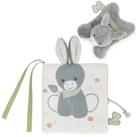 Kaloo – Bilderbuch – Bauernhoftiere + Mini-Kuscheltier – Visual Discovery Book – Mehrfarbig – 14 cm – Ab der Geburt – K224011