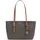 Michael Kors Quinn Medium Shopper Kunstleder/Braun
