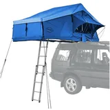 Prime Tech Dachzelt Extended XL, Personen: 3 blau 180 cm x 320 cm x 130 cm