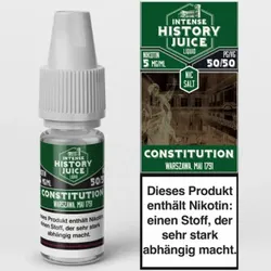 History Juice Constitution NicSalt Liquid 10ml / 5mg