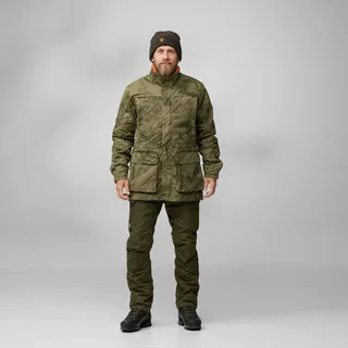Fjällräven Barents 3 in 1 Hydratic Jacket M green camo L