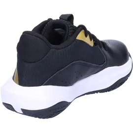 Under Armour PS Lockdown 7 black metallic gold (001) 11.5K