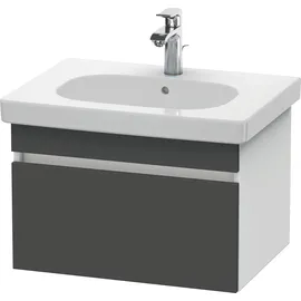 Duravit Waschtischunterschrank 1 Auszug 60 x 39,8 cm Grau/Weiß Matt