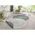 HANSE HOME Porto Wendeteppich 140 x 140 cm Grün/Weiß