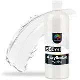 OfficeTree Acrylfarbe 1 St. 500 ml Weiß