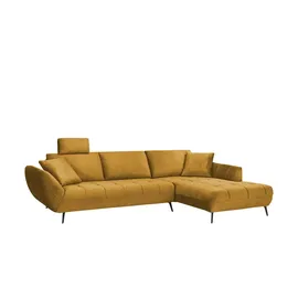 bobb Ecksofa Carly ¦ gelb ¦ Maße (cm): B: 313 H: 90 T: 215.0