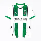 Puma Borussia Mönchengladbach Heimtrikot 2024/25 mit Sponsor Herren 01 | PUMA white/archive green L