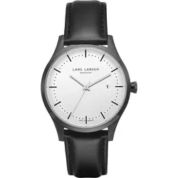 LARS LARSEN - ALEXANDER - carbon black - leather