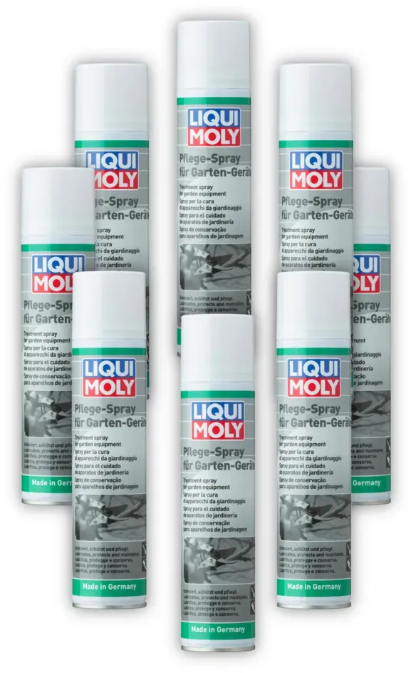 8x 300ml LIQUI MOLY 1615 Universalreiniger Pflegespray Gartengeräte Schmierung