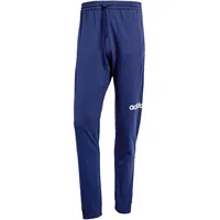 Adidas Essentials Linear Single Jersey Joggers Dark Blue /
