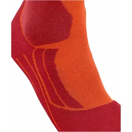 Falke SK2 Intermediate Wool M Kh Wolle Funktionsmaterial warm dick 1 Paar, orange 46-48