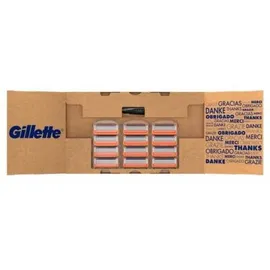 Gillette Fusion5 Rasierer + 12 Klingen