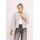 Zhrill Kurzblazer "ZHJULIE PADDED", Damen, Gr. XL, sand, Web, Obermaterial: 100% Polyester, unifarben, lässig geschnitten hüftbedeckend, Rundhals, Flachstrickbündchen, Blazer Kurzblazer, moderner Blouson-Look, mit Steppung, aus Polyester