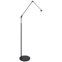 Steinhauer Stehlampe Standleuchte Leselampe Wohnzimmerleuchte Höhenverstellbar H 210 cm