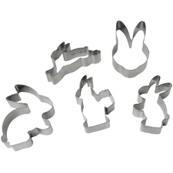 Zenker Ausstechform »Zenker 5-tlg. Ausstecher Set Osterhase Ausstechform Keksausstecher Ostern«