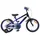 vidaXL Kinderfahrrad 16 Zoll blau/schwarz