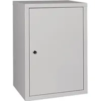 OEM Hängeschrank Stahlblech H600xB400xT300mm lichtgrau 1 Boden