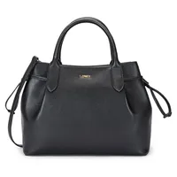 L.Credi Sapphira Henkeltasche Leder Black