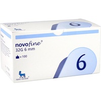 Novo Nordisk Pharma GmbH NOVOFINE 6mm 32G Tip etw