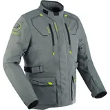 BERING Voyager wasserdichte Motorrad Textiljacke, grau, Größe L für Männer