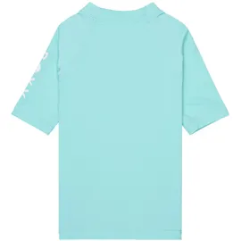 Roxy Whole Hearted - Kurzarm-Rashguard - Mädchen, 2-7 - 3 - Blau. - 3 Jahre
