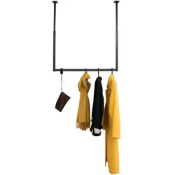 HOME DELUXE Garderobe SWAY - Farbe: Schwarz