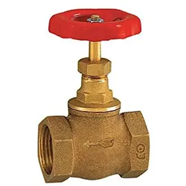 Riegler Muffen-Absperrventil G 1 1/4 Messing