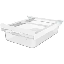 Rotho Kühlschrankorganizer Schublade 9556204 Transparent/Weiß