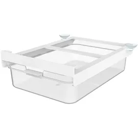 Rotho Kühlschrankorganizer Schublade 9556204 Transparent/Weiß
