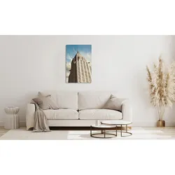 queence Acrylglasbild »Elard«, Stadt-Foto-Amerika-Bilder von Amerika, (1 St.), Fine Art-Print in Galeriequalität queence Farbe Bild(er): beige