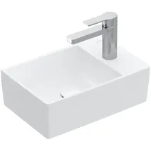 Villeroy & Boch Memento 2.0 40x26cm, m Hahnl., o. ÜL, st. wh. C-plus