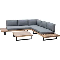 Riess-Ambiente ST. BARTH Loungeset grau natur