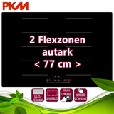 PKM Induktionskochfeld mit Flexzonen autark Booster 7000W Kindersicherung Timer