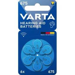 Varta Hearing Aid Batterie 675 PR44 Hörgerätebatterie