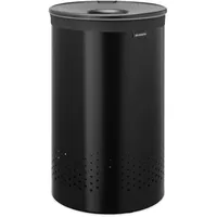 Brabantia Wäschekorb schwarz matt