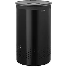 Brabantia Wäschekorb schwarz matt