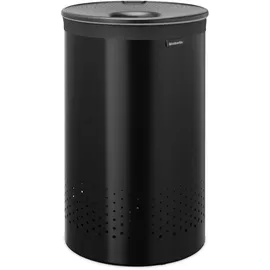 Brabantia Wäschekorb schwarz matt