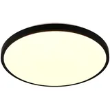 Trio Reality LED-Deckenleuchte Slope schwarz matt Ø 48,5 cm