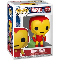 Funko POP Movies: Holiday- Iron Man w/Bag